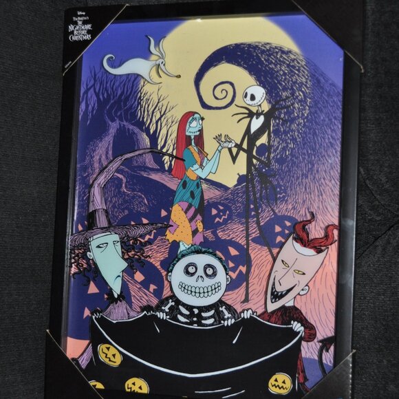 The Nightmare Before Christmas Pop Creations 3D Art Wall. Disney Tim Burton - Picture 4 of 5